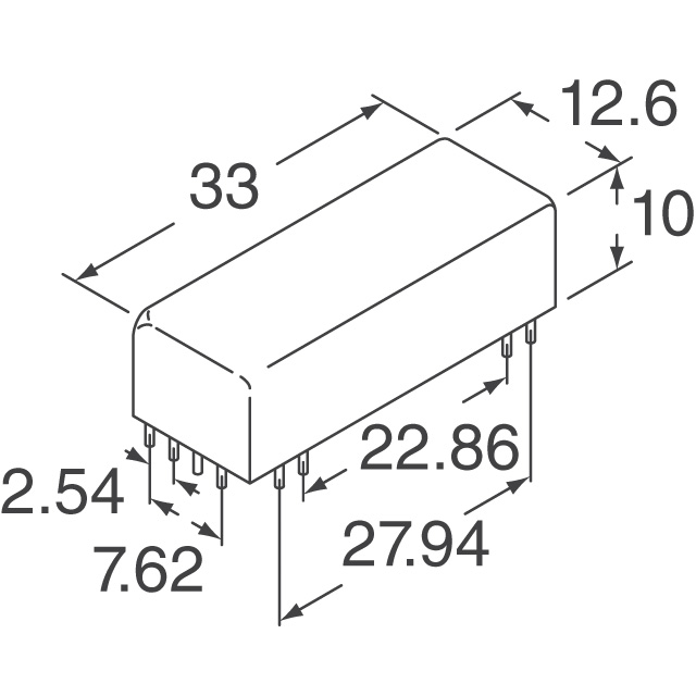 BE05-2A85-P Standex-Meder Electronics  Relè Reed